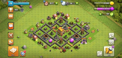 部落冲突六本怎么摆[图1]