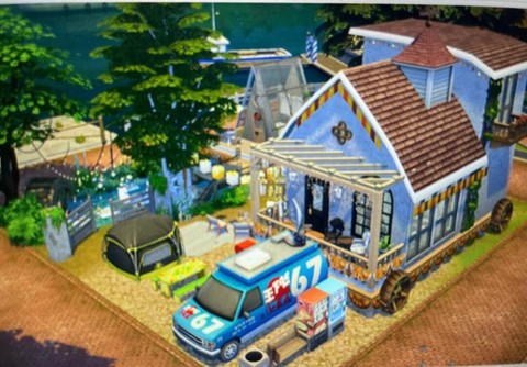 模拟人生4怎么露营[图1]