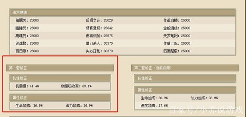 大话2女魔修正什么[图1]
